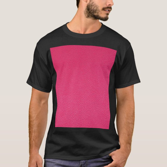 Camiseta Textura De Ropa Rosa De Lujo. (Anverso)