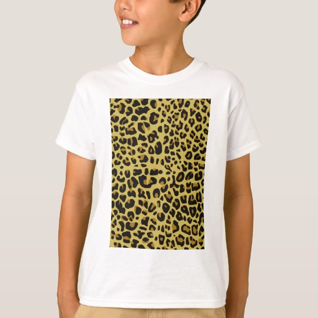 Camiseta Textura jaguar (Anverso)