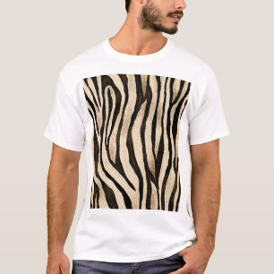 Camiseta Textura sin soldadura de la piel del tigre