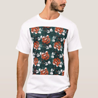 Camiseta Textura sucia multicolor