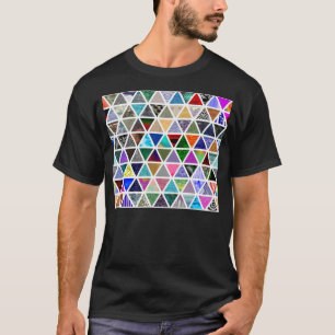 Camiseta Texturas triangulares
