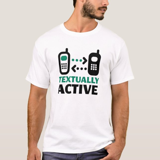 Camiseta texually active (Anverso)