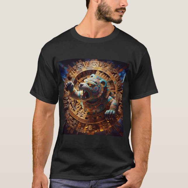 Camiseta Tezcatlipoca, dios del Gran Oso (Anverso)