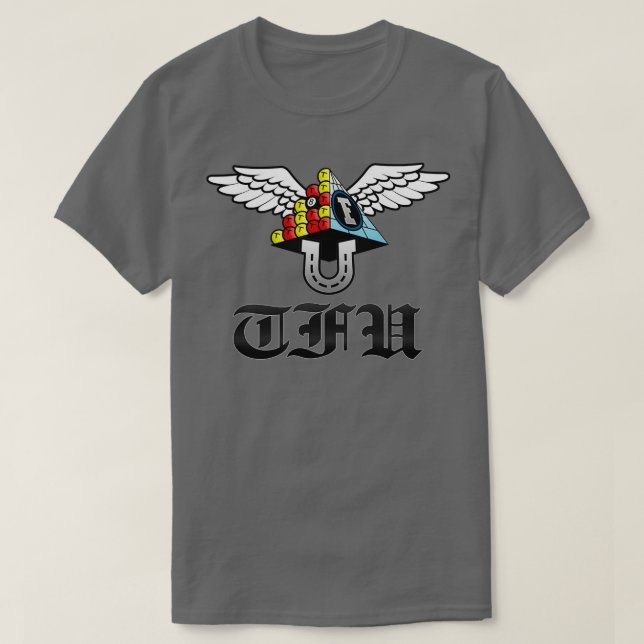 Camiseta TFU El más rápido y adecuado (Diseño del anverso)
