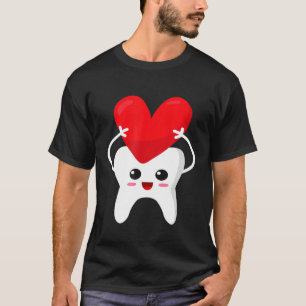 Camiseta Tg Love Teeth Dentist Día de San Valentín Costume 
