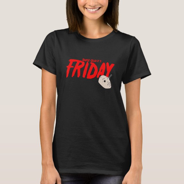 Camiseta Tgif Gracias a Dios es viernes (Anverso)