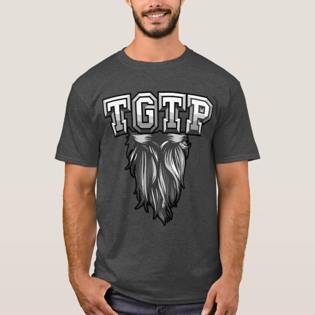 Camiseta TGTP Beard  (Anverso)