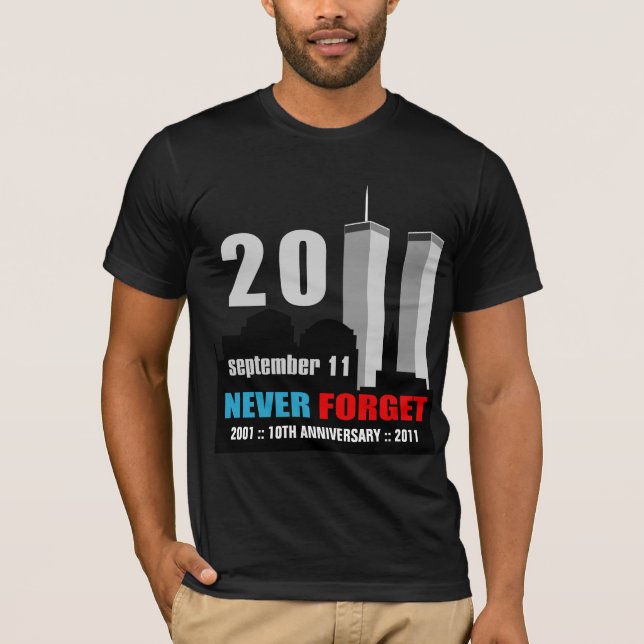 Camiseta Th del 9 /11 de septiembre de 11 - 10mo (Anverso)