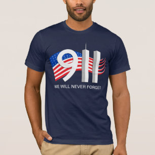 Camiseta Th del 9 /11 de septiembre de 11 - nunca