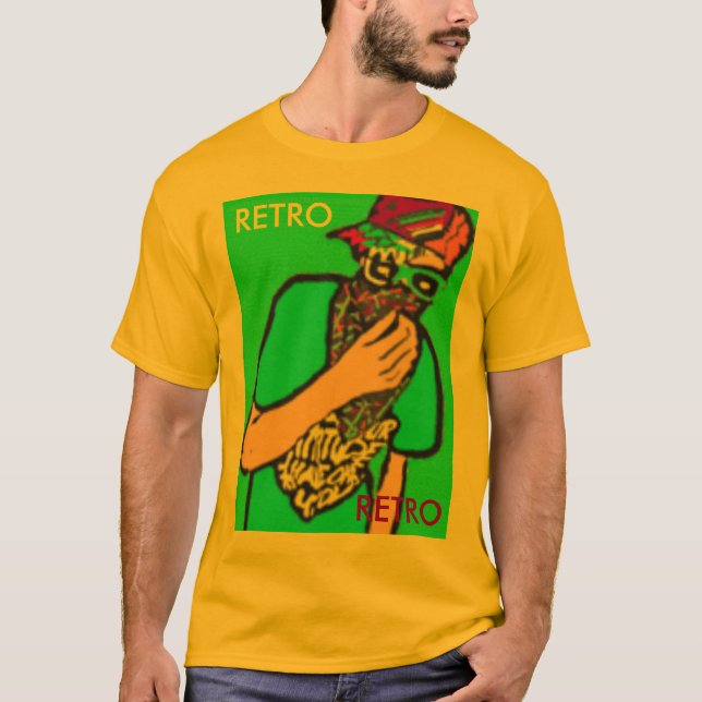 Camiseta thaa_retro, RETRO, RETRO (Anverso)