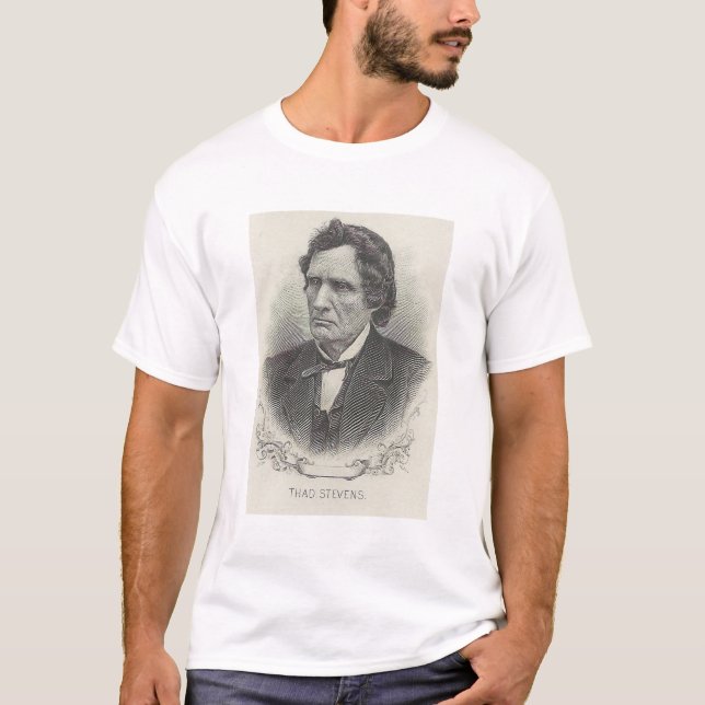 Camiseta Thaddeus Stevens y epitafio (Anverso)