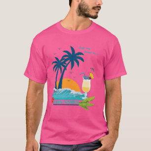 Camiseta Thail de recuerdo de Koh Samui Palms Lamai Beach C