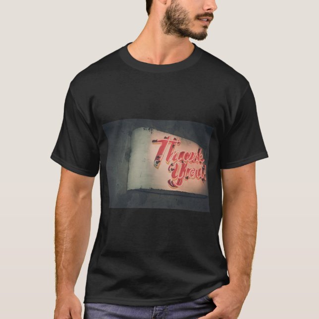 Camiseta Thank You Appreciation Message (Anverso)