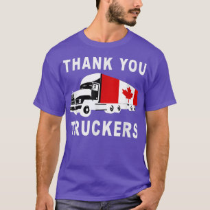Camiseta Thank You Canada Truckers Freedom Convoy 22 Truck 