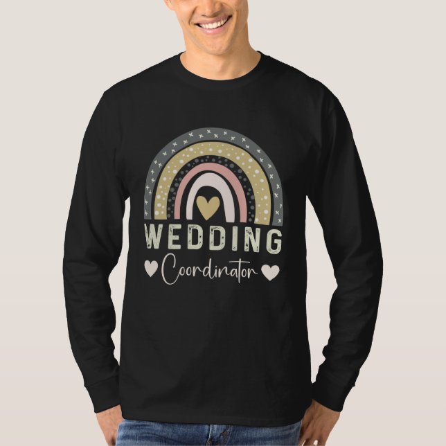 Camiseta Thank you for wedding coordinator assistant Planne (Anverso)