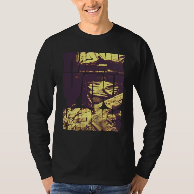 Camiseta Thank You Heroes  21 (Anverso)