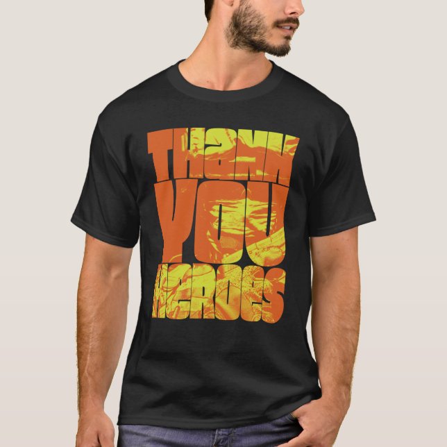 Camiseta Thank You Heroes  22 (Anverso)