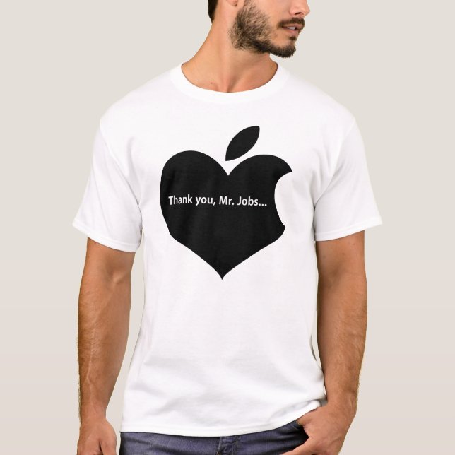 CAMISETA THANK YOU MR JOBS (Anverso)