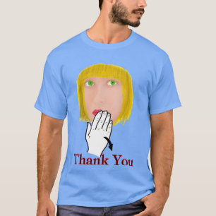 Camiseta Thank You sign
