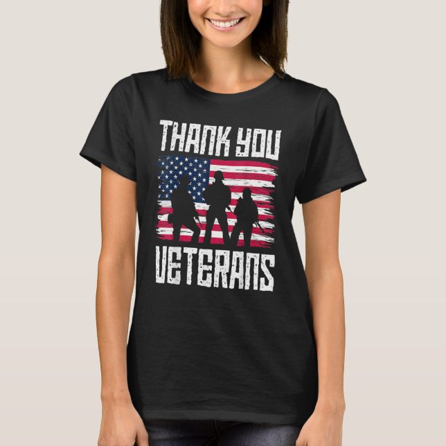 Camiseta Thank you Veterans  Veterans Day 2022 (Anverso)