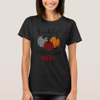 Camiseta Thankful Grateful Blessed Pappy Autumn Fall Pumpki