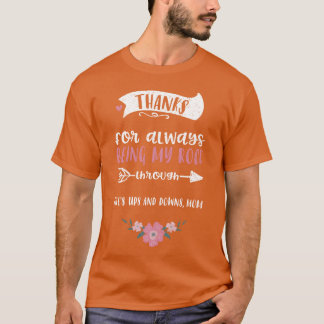 Camiseta Thanks for always being my rock family