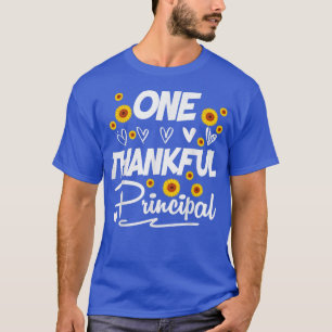 Camiseta Thanksgiv, director principal de una escuela agrad