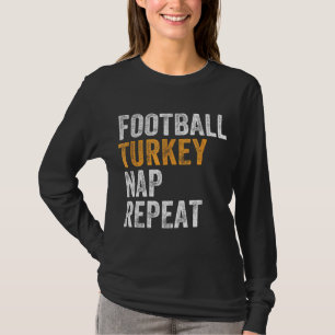 Camiseta Thanksgiv es divertido en la repetición del Día de