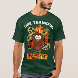 Camiseta Thanksgivi, un corredor agradecido otoño caída Tur