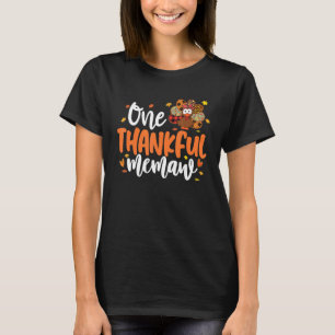 Camiseta Thanksgivi, un leopardo de Turquía, un gozo de agr
