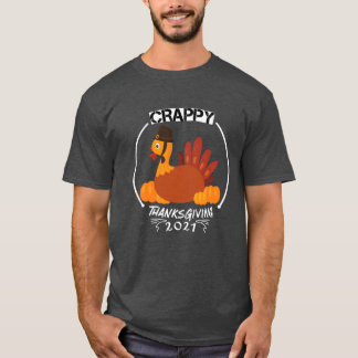 Camiseta Thanksgiving Gift Crappy Illustration Design Dinne
