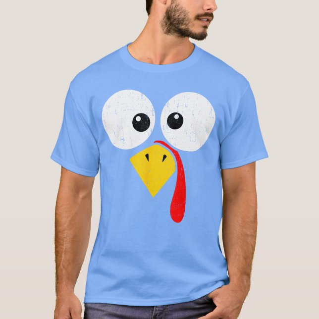 Camiseta Thanksgiving Matching Family s Funnyurkey Costume  (Anverso)