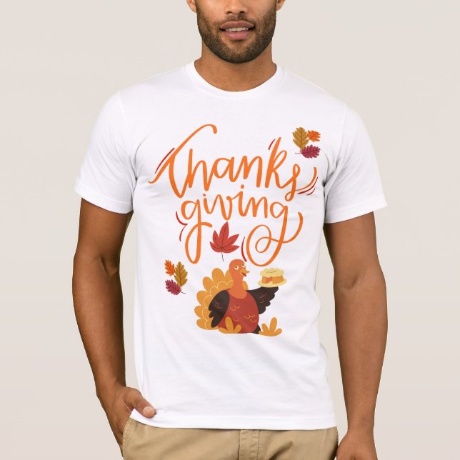 Camiseta Thanksgiving t-shirt  (Anverso)