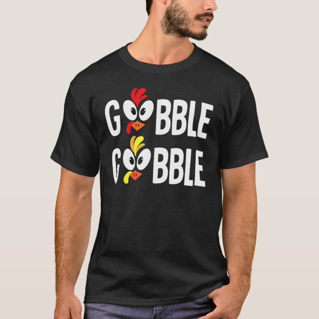 Camiseta Thanksgiving Turkey Day Womens Mens Youth Fall Tha (Anverso)