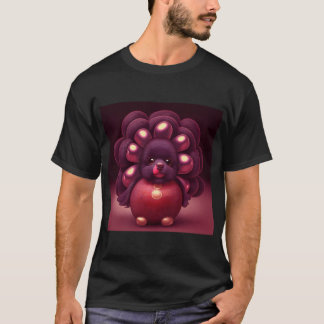 Camiseta Thanksgiving Turkey-Poodle Hybrid Creature