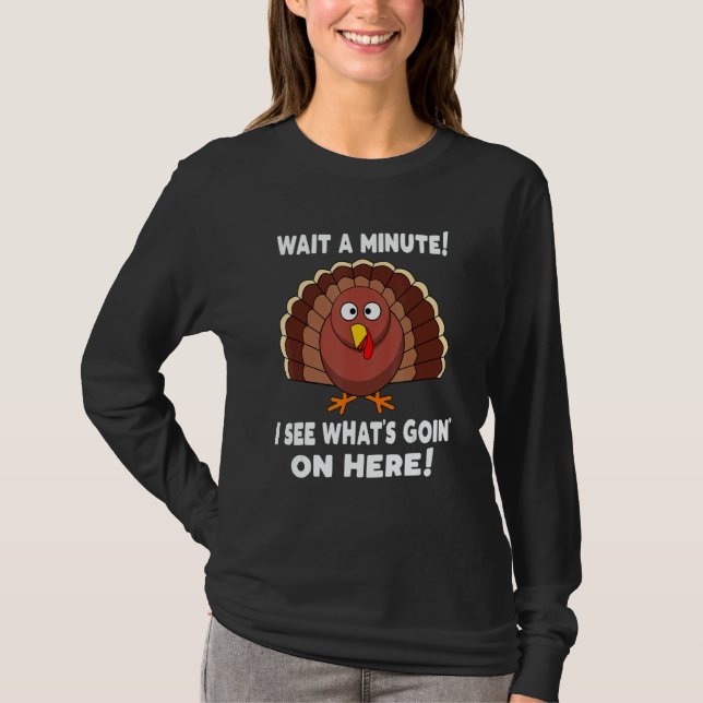 Camiseta Thanksgiving  Turkey Stuffing Humor (Anverso)