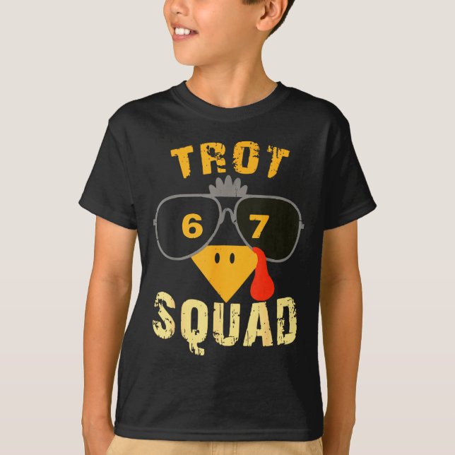 Camiseta Thanksgiving Turkey Trot Squad 2025 Trot Race Wome (Anverso)
