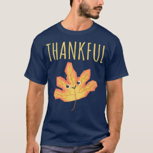 Camiseta ThanksgivingAutumn Leaf Fall s Family Thankful