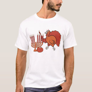 Camiseta 'Thanksgivukkah festivo