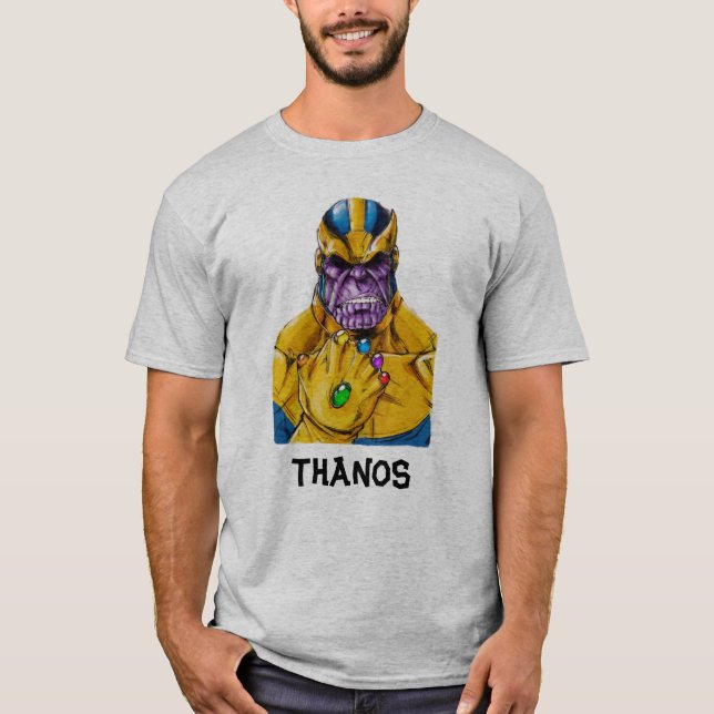 Camiseta Thanos Manopla (Anverso)