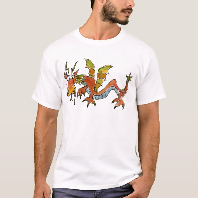 Camiseta Thar Be Dragons (Anverso)