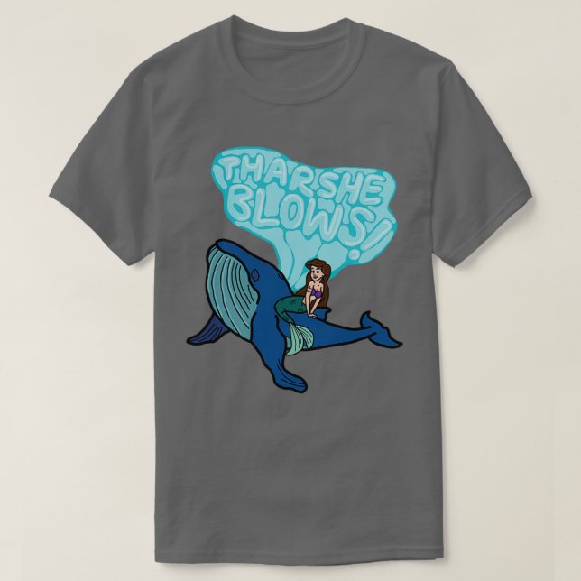 Camiseta Thar She Blows (Diseño del anverso)
