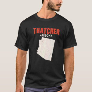 Camiseta Thatcher Arizona Estados Unidos EE.UU. Viaja Arizo