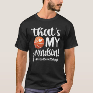 Camiseta That's My Grandson Basketball Gigi Basketball Gran