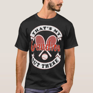 Camiseta That's My Grandson Out There Tennis Grandma Grandp
