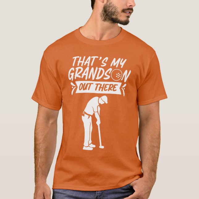 Camiseta Thats My Grandson Outhere Golf Sports Athlete frie (Anverso)