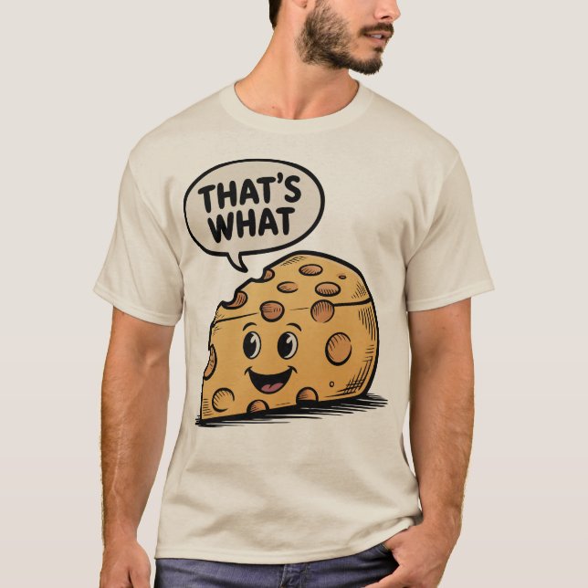 Camiseta That's What Cheese Said Cheddar Pun (Anverso)