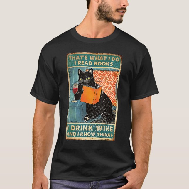 Camiseta That's What I Do I Read Books I Drink Teas I Know (Anverso)