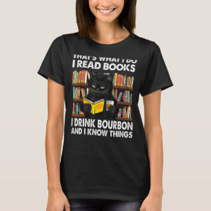 Camiseta Thatu2019s Lo que leo libros bebe borbón y