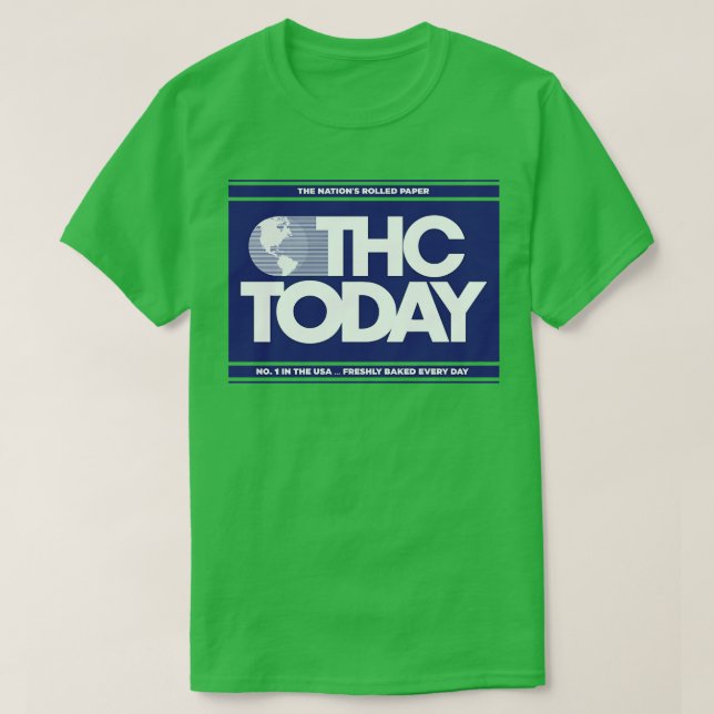 CAMISETA THC HOY (Diseño del anverso)